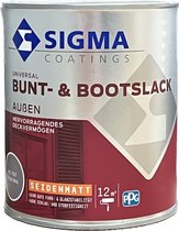 Sigma Bunt&Bootslack Zijdemat 750 ml Ral 7037