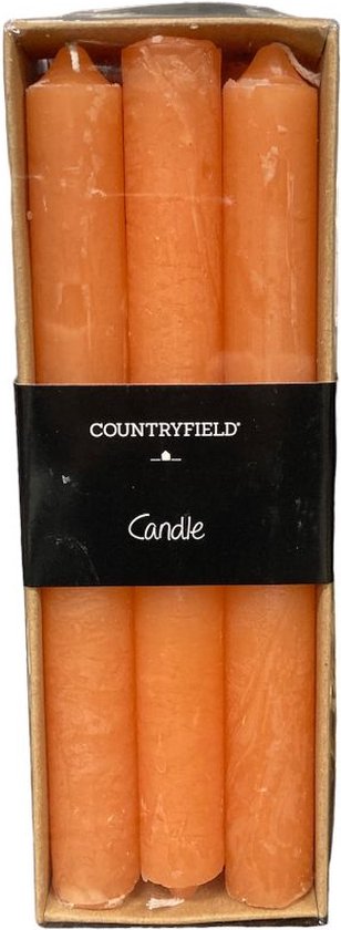 Set van 6 kaarsen Countryfield 20cm | Beige