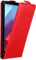 Cadorabo Hoesje geschikt voor LG G6 in APPEL ROOD - Beschermhoes in flip design Case Cover met magnetische sluiting