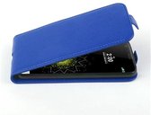 Cadorabo Hoesje voor LG G5 in KONINGSBLAUW - Beschermhoes in flip-design Case Cover van getextureerd imitatieleer