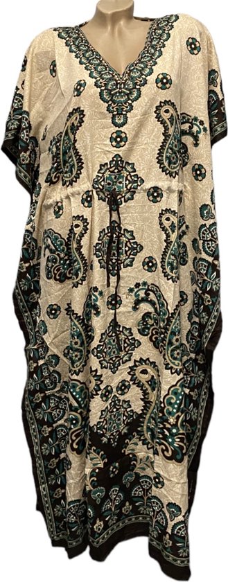 Kaftan Jane Leger Groen main image 1