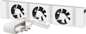 Ventilateur de radiateur - Durable - Universel - Convient aux radiateurs standard, étroits et à une place - Magnétique - Économisez sur les coûts énergétiques