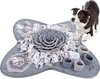 Snuffelmat Hond - Grijs - Honden Denkspel - 70 x 70 cm