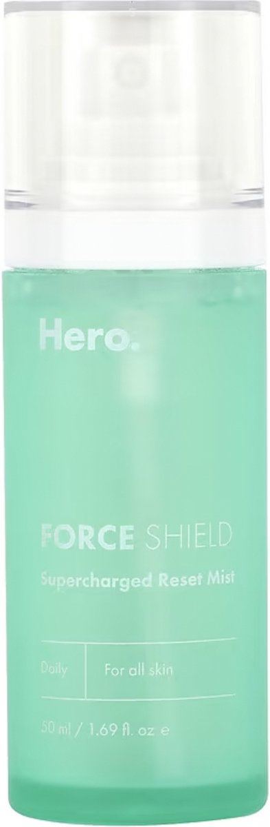 Hero Cosmetics - Force Shield Supercharged Reset Mist - 50 ml