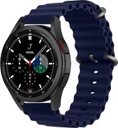 Bandje Voor Garmin Vivoactive / Vivomove Sport Ocean Band - Middernacht Blauw - Maat: 22mm - Horlogebandje, Armband