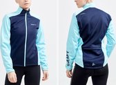 Craft - Core Bike SubZ Jacket - Fiets jacket - Blauw - Dames - Maat M