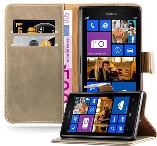 Cadorabo Custodia Libro per Nokia Lumia 800 in BLU DI PERISA - con Vani di Carte e Funzione Stand di Similpelle Fine - Portafoglio Cover Case Wallet Book Etui Protezione