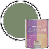 Rust-Oleum Green Radiator Paint Silk Gloss - Arbustes 750 ml