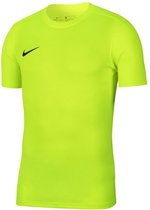Nike Park VII SS Sportshirt - Maat 152  - Unisex - lime groen