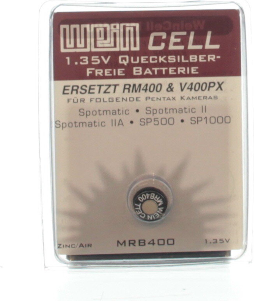 Weincell 1.35V MRB400 (RM400 & V400PX) batterij