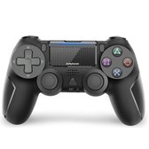 Draadloze Controller - Geschikt voor ps4 - Geschikt voor Playstation 4 - Ps4 controller - Zwart