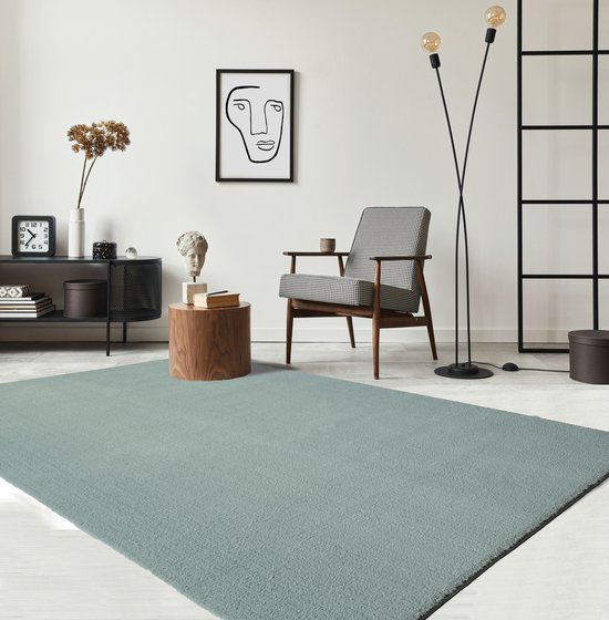 the carpet Vloerkleed Relax Modern pluizig kortpolig tapijt, antislip  onderkant,... | bol.com