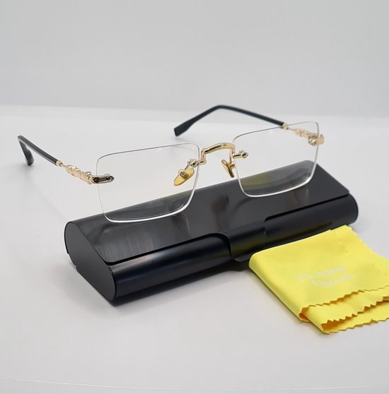 Lunettes de vue +8.5 - lunettes de lecture unisexes - lunettes universelles  avec étui... | bol.com
