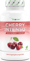 Cherry Intenso - 180 Capsules met 550 mg Extract - Premium Extract met Concentratie 50:1 100% Montmorency Zure Kers - Veganistisch - Hoge Dosis - Vit4ever