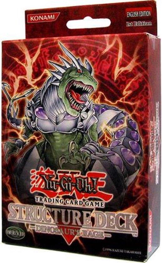 YuGiOh! Dinosaur's Rage Structure Deck yugioh kaarten