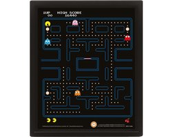 Pac-Man - Doolhof 3D Lenticulaire Poster 28,7 x 23,5cm