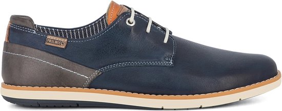 Pikolinos Jucar - heren veterschoen - blauw - maat 44 (EU) 10 (UK)