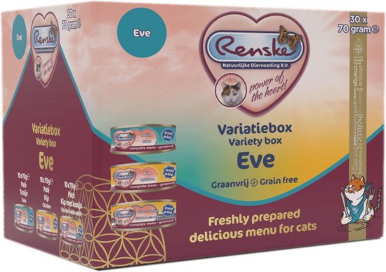 Renske Vers Kat Variatiebox Eve 30 x 70 gr
