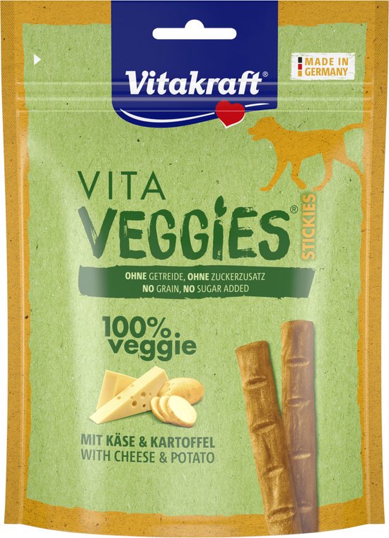 Vitakraft Veggies Sticks - Hondensnacks - Kaas 80 g