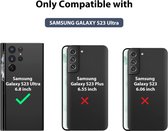 Telefoonhoesje geschikt voor Samsung Galaxy S23 Ultra - Nillkin CamShield Silconen case - Grijs