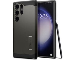 Spigen Tough Armor Samsung Galaxy S23 Ultra Hoesje Back Cover Gunmetal