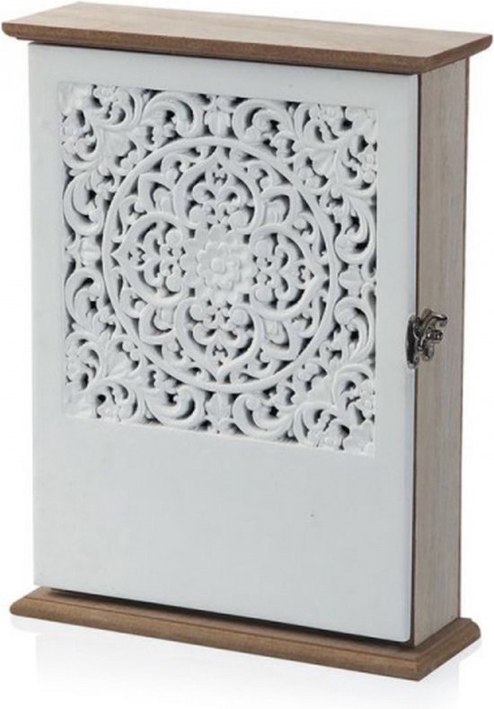 Artemio Houten opbergdoos met laden - beige, 35 x 15 x 26 cm, hout, bruin Artemio Houten opbergdoos met laden - beige, 35 x 15 x 26 cm, hout, bruin