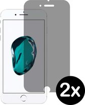 Smartphonica Privacy screenprotector voor iPhone 7/8 Plus tempered glass - 2 stuks geschikt voor Apple iPhone 7 Plus;Apple iPhone 8 Plus