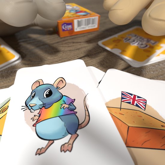 Thumbnail van een extra afbeelding van het spel Catch That Mouse - Snel kaartspel voor jong en oud