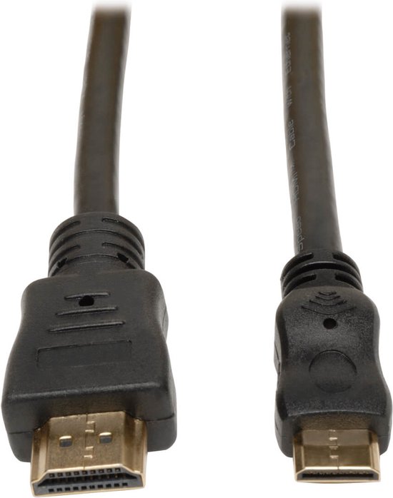 Tripp Lite P571-006-MINI, 1,8 m, HDMI Type A (Standard), HDMI Type C (Mini), Noir