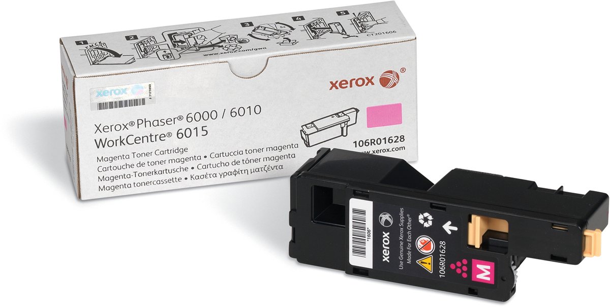 XEROX 106R01628 - Toner Cartridge / Rood / Standaard Capaciteit