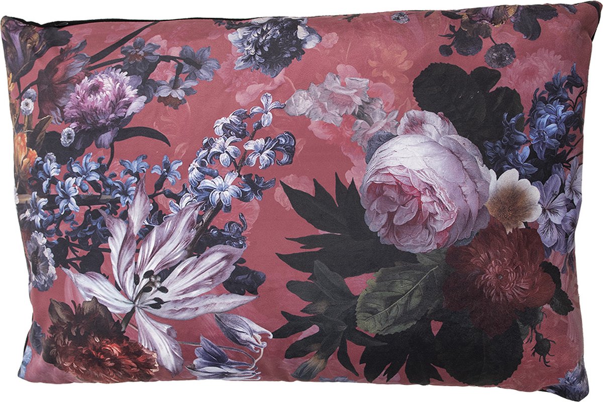 Clayre & Eef Sierkussen 60x40 cm Roze Synthetisch