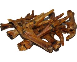 Kippenpootjes – Hondensnack – Voordeelpakket 1 kilogram – Kauwsnack – Hypoallergeen – Natuurlijk gedroogd