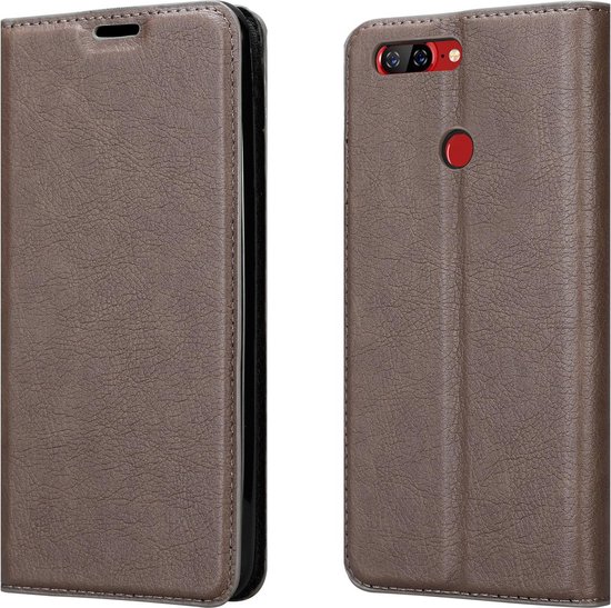Étui Cadorabo pour Lenovo S5 en COFFEE BROWN - Pochette de protection avec fermeture magnétique