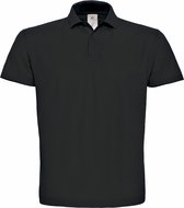 Unisex Polo ID.001 Zwart merk B&C maat XL