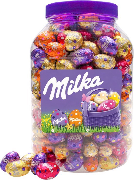 Milka paaseitjes – chocolade voor Pasen - 2,2 kg | bol.com