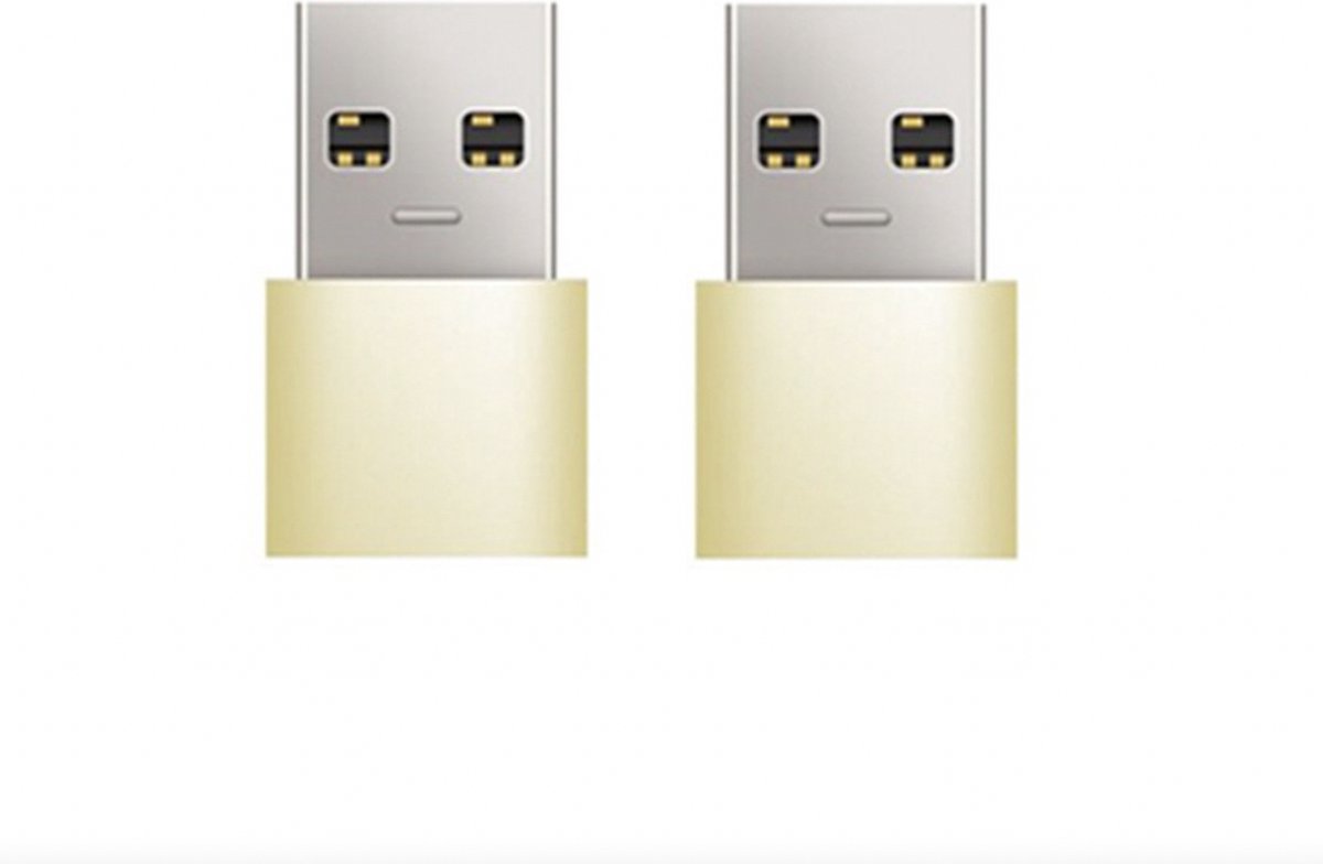 Welley usb b naar usb c adapter set van 2 opzetstuk usb c to usb