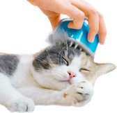 [Zachte rubberen pinnen] Cheerble Candy Cat Brush|zachte siliconen wasbaar|Grooming Shedding Massage|Bath Pet Brushes for Grooming Massage Detangling|Pet Massager for Long Meduim Short Hair Kitten Puppy