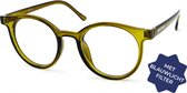 Leesbril Vista Bonita Classic Met Blauwlicht Filter-Army Green-+2.50