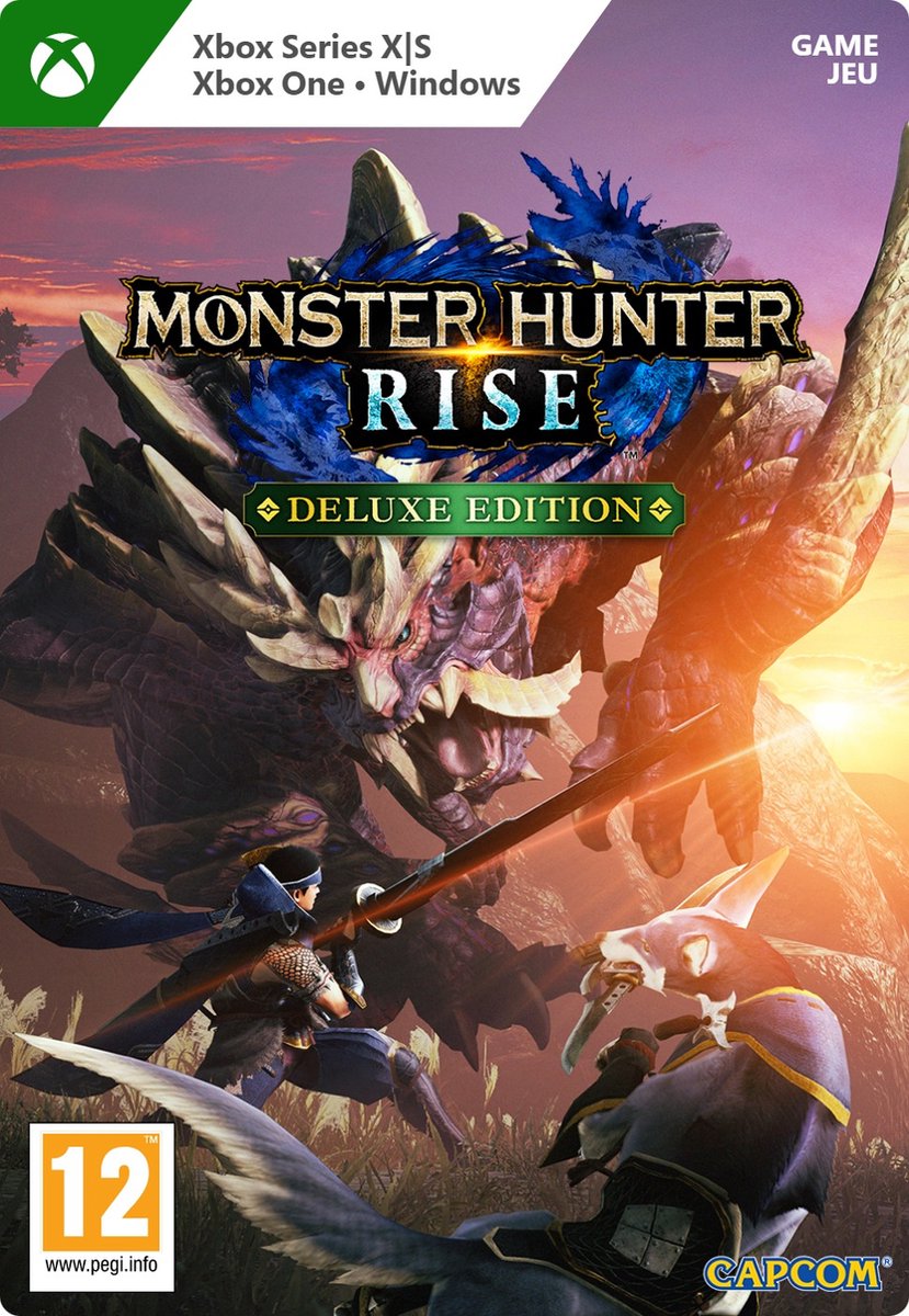 Monster Hunter Rise Deluxe Edition - Xbox Series X|S, Xbox One & Windows  Download | Jeux | bol.com