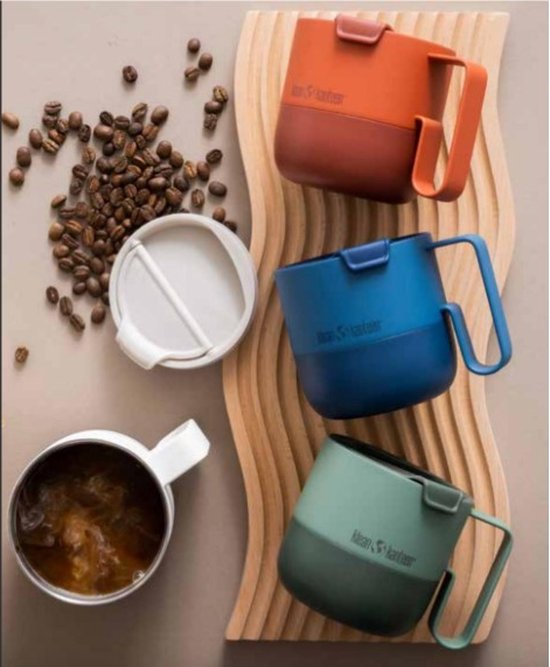 Klean Kanteen Rise Mug 399ml - Flip Lid Sea Spray — afbeelding 5