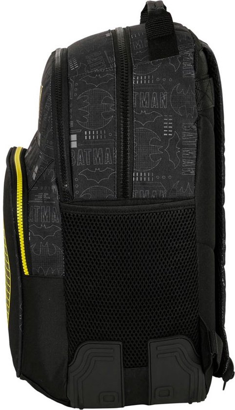 Sac à dos scolaire Batman Comix Zwart Jaune (32 x 42 x 15 cm)
