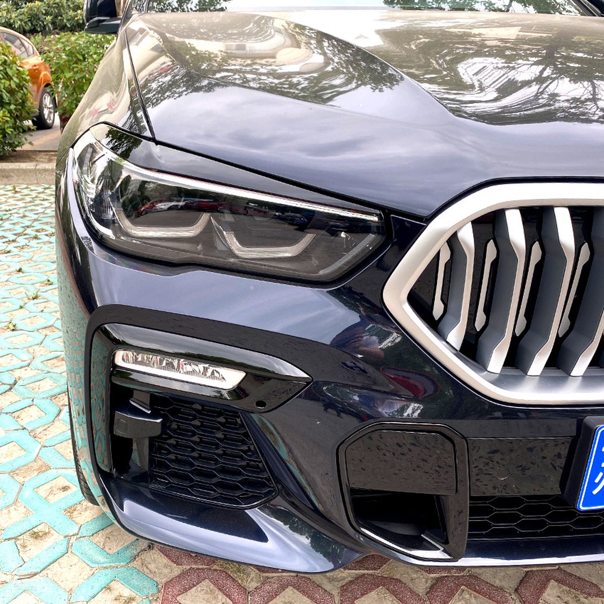 Booskijkers zwart glans voor BMW X5 G05 vanaf 05/2018 & X6 G06 vanaf 11/2018