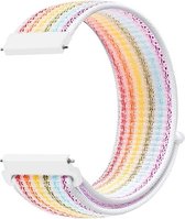 By Qubix - 20mm - Garmin Vivoactive 5 - Vivoactive 3 - Sport Loop nylon bandje - Multicolor - Garmin bandje