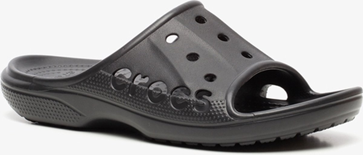 Crocs Baya Slide heren slippers - Zwart - Maat 41/42 | bol.com