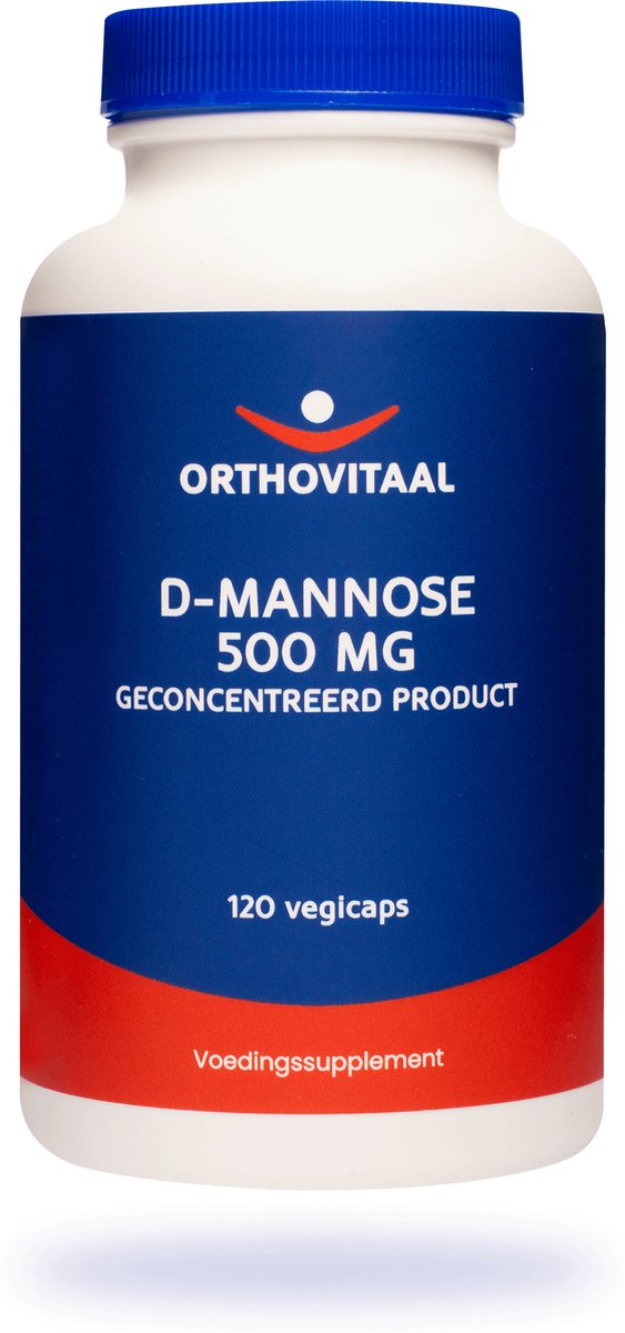 Goedkoopste Orthovitaal - D-Mannose 500mg - 120 vegicaps - Vitaminen - vegan - voedingssupplement