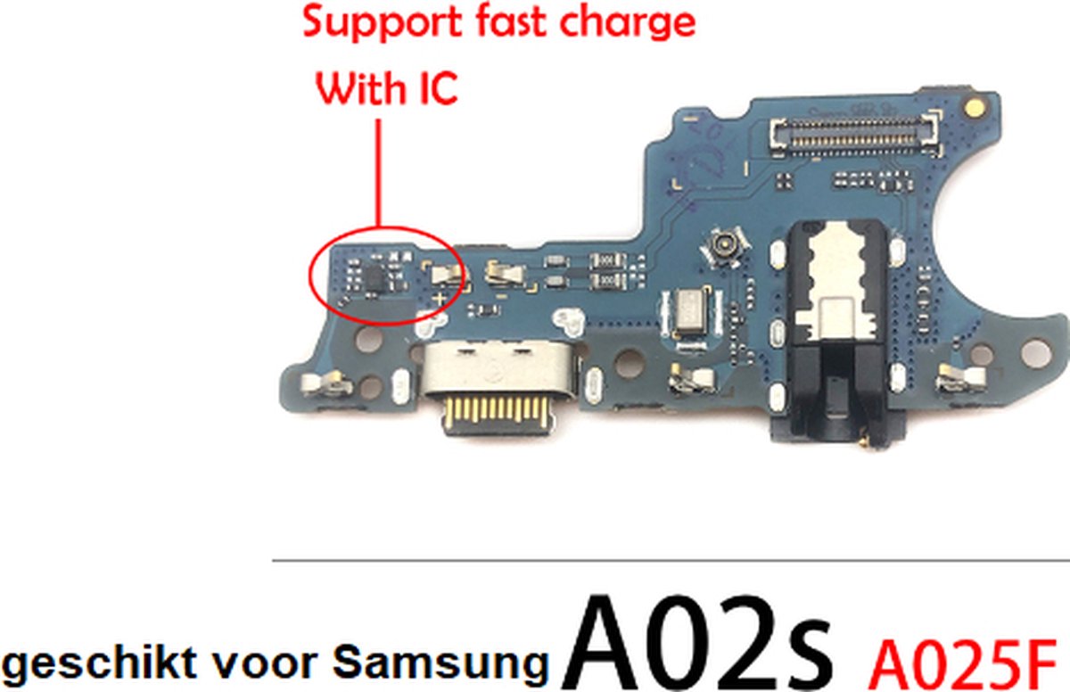 Samsung Galaxy A02s oplaad connector - charching dock