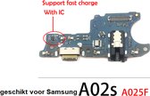Samsung Galaxy A02s oplaad connector - charching dock