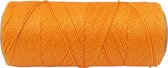Macramé Koord - GEEL ORANJE / YELLOW ORANGE - #38 - Waxed Polyester Cord - Klos ca. 173mtr - 1mm Dik