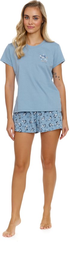 Namatime Pyjama dames korte pyjama katoen korte mouwen