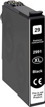 29XL Zwart Huismerk Inkt Cartridge | Compatible met Epson 29XL Zwart T2991 | Geschikt voor Epson Expression Home XP-235 / XP-245 / XP-247 / XP-255 / XP-257 / XP-332 / XP-335 / XP-342 / XP-345 / XP-350 / XP-352 / XP-355 / XP-430 / XP-432 / XP-435